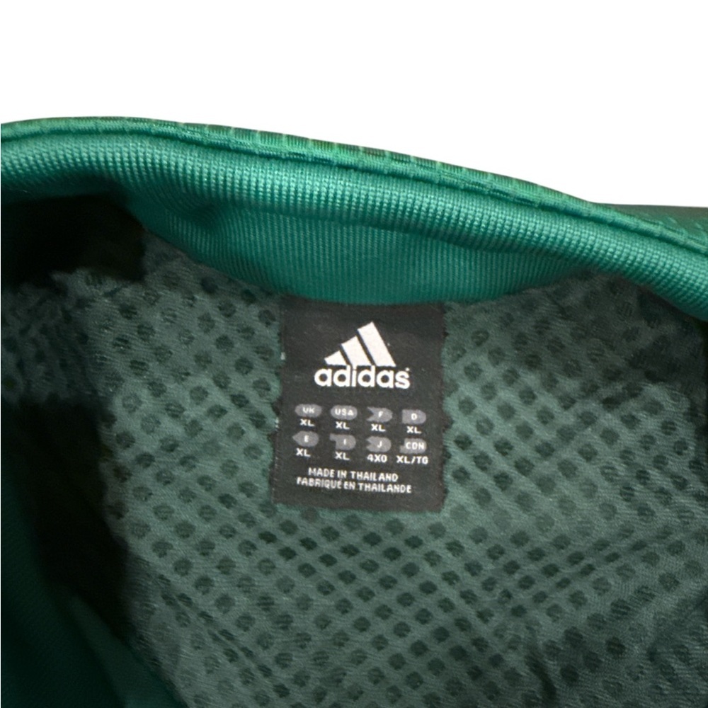 Adidas Green and Black Celtics Men's Varsity Jacket - Picture 3 of 4